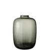 J-line - Vaas Cleo Glas Grijs Large - 30x30x45cm