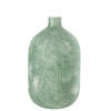 J-line - Vaas Fore Glas Groen - 25x25x45cm