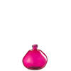 J-line - Vaas Bubbel Glas Fuchsia - 31.5x31.5x32cm