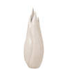 J-line - Vaas Ibiza Blinkend Keramiek Beige Large - 17x17x56.5cm