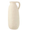 J-line - Vaas Kruik Keramiek Beige Large - 15x13.5x36cm