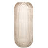 J-line - Vaas Yuan Glas Beige Large - 15.3x15.3x36cm