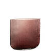 J-line - Vaas Mila Large Glas Rose - 31x13x30cm