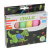 Toi Toys Chalk stoepkrijt 6 in doosje