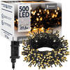 Springos Kerstverlichting 25 m 500 LED Warm Wit