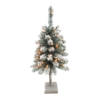 Wintervalley Trees - Kunstkerstboom Niklas met LED verlichting - 35x90cm - Besneeuwd