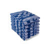 DoubleDry Luxe Keukendoek - 6 stuks - 50x50 - schaatsen - blauw