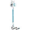 CANDY Viva CVIVA02E - Multifunctionele draadloze stofzuiger - 22 V - Levensduur batterij 30 min - Blauw/Wit