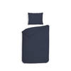 Heckett Lane Dekbedovertrek Flanel Spina - dark blue 140x200/220cm