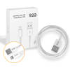 R2B USB-A naar Lightning Kabel - 1 Meter - Extra stevige USB-A kabels - Oplader voor Apple, iPhone, Airpods, iPads