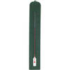 Pro Garden Binnen/buiten thermometer XXL- Donkergroen - 45 cm - Buitenthermometers