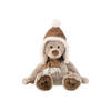 J-line - Bear+hat Plush Polyester Brown Large - 43x30x43cm