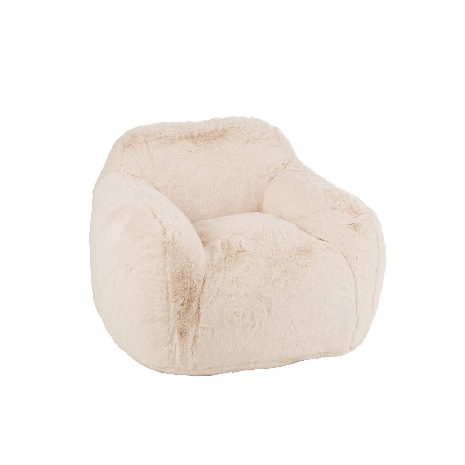 J-line - Fauteuil Cutie Polyester Creme Small - 99x98x75cm