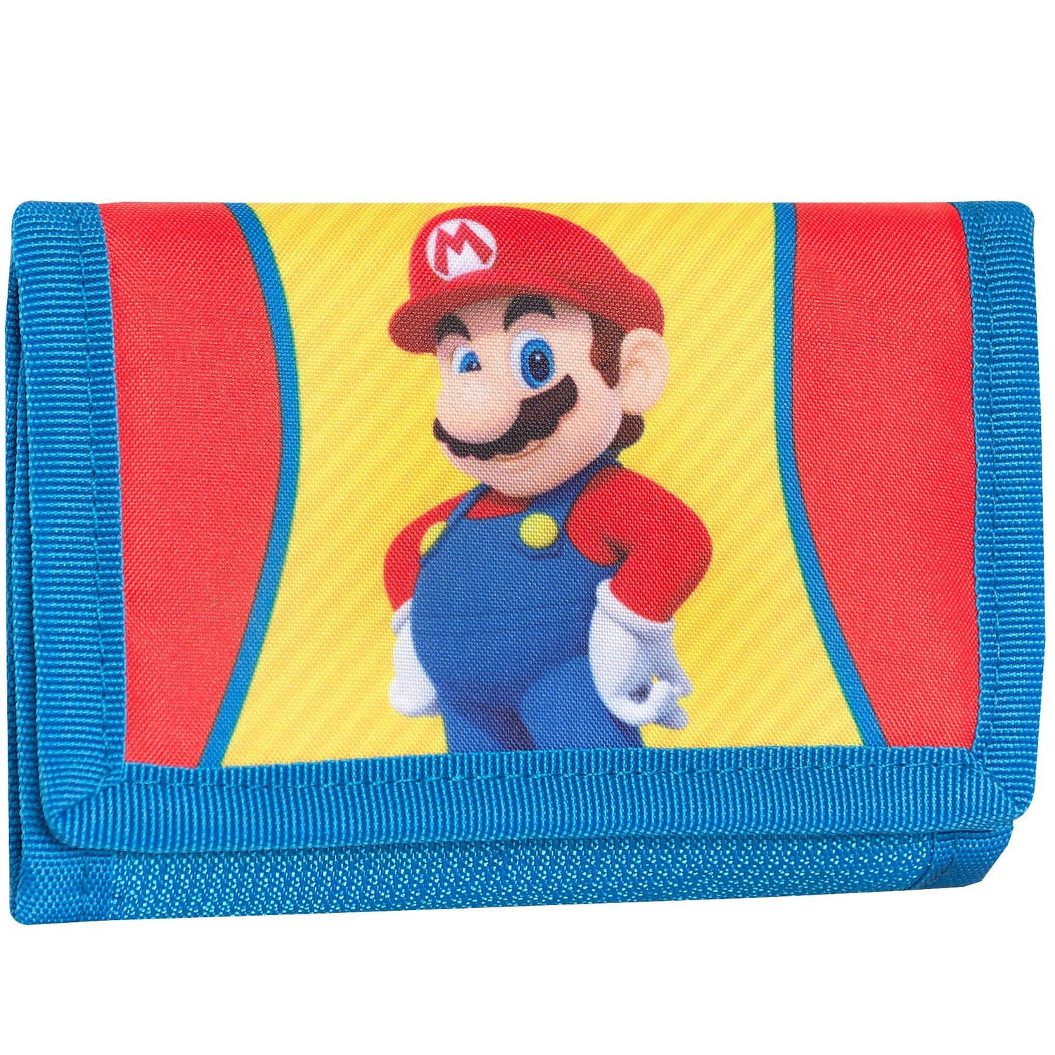 Super Mario Portemonnee, Wahoo - 13 x 8,5 cm - Polyester