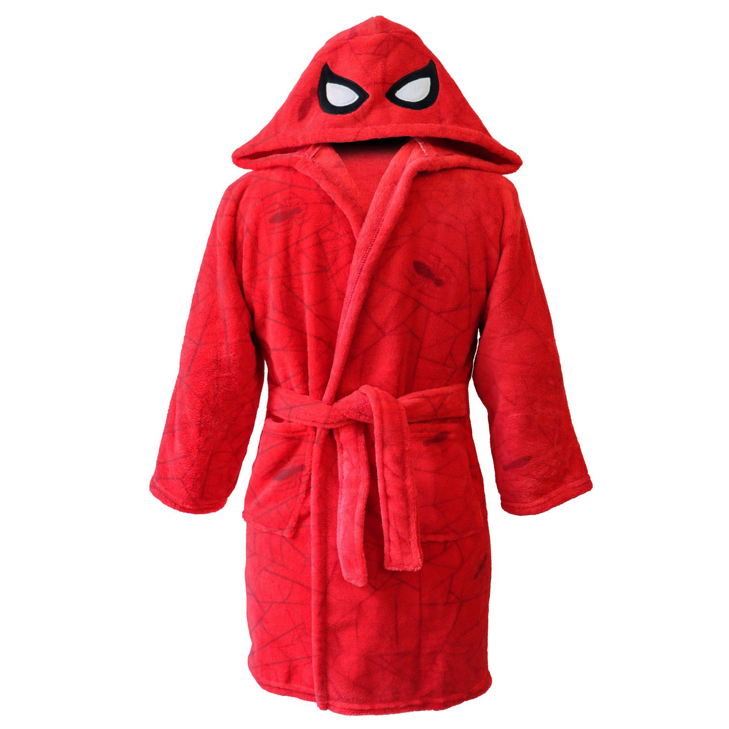 SpiderMan Badjas Mask - 2/4 jaar - Polyester