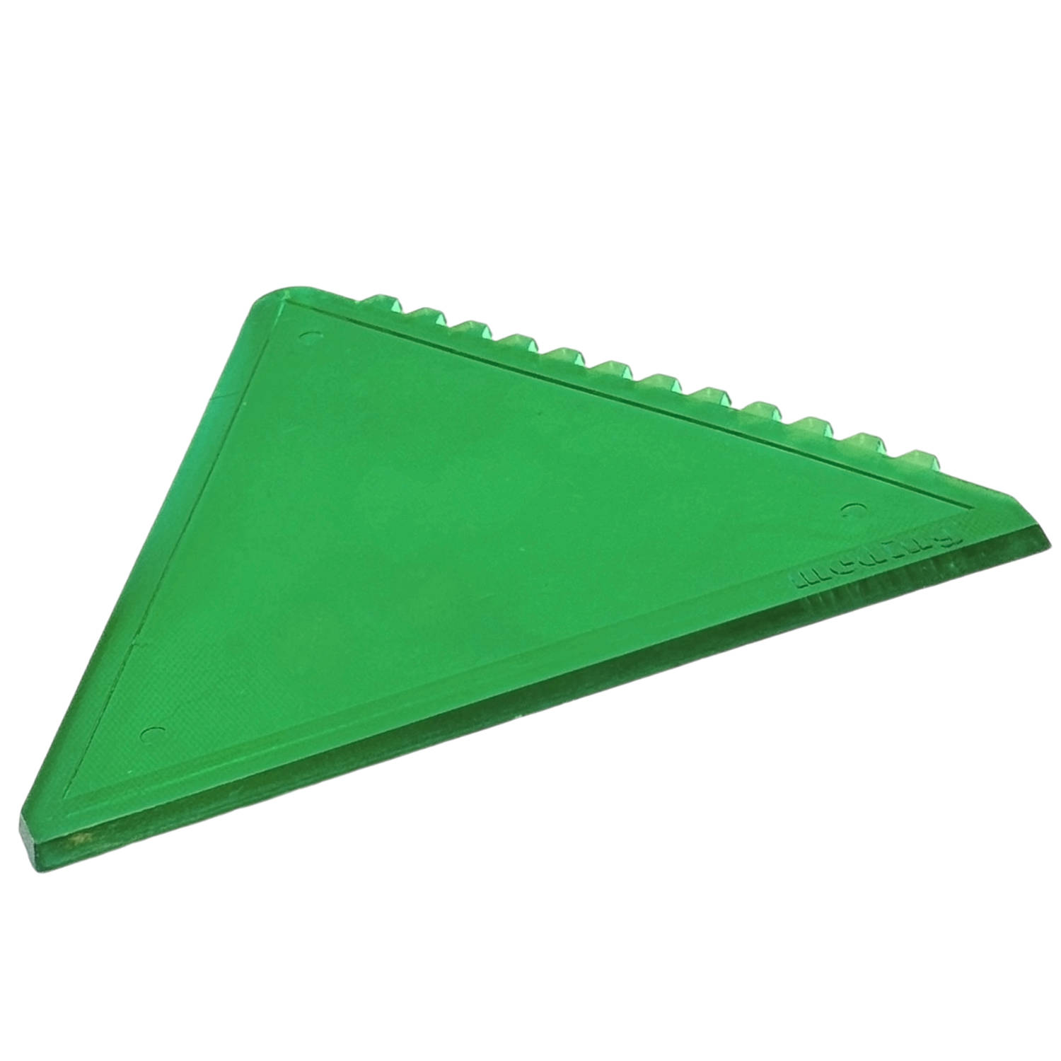 Triangle Ijskrabber - Groen - 11 x 10 cm - 3 Stuks