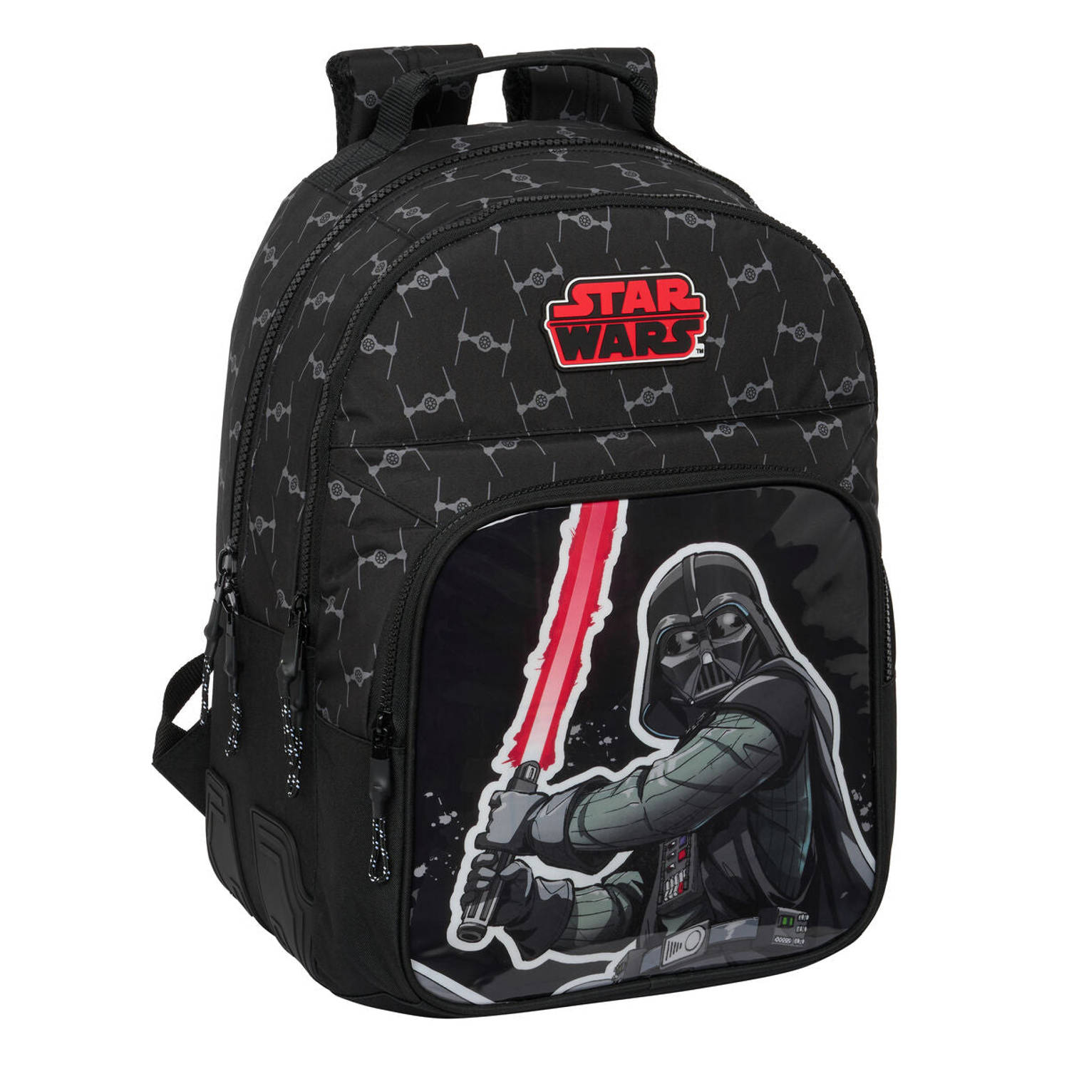 Schoolrugzak Star Wars The fighter Zwart 32 x 42 x 15 cm