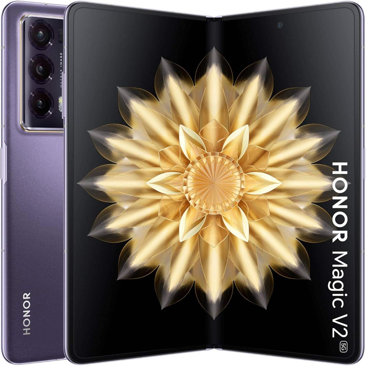 Honor Magic V2, 5G, 16GB, 512GB, Paars