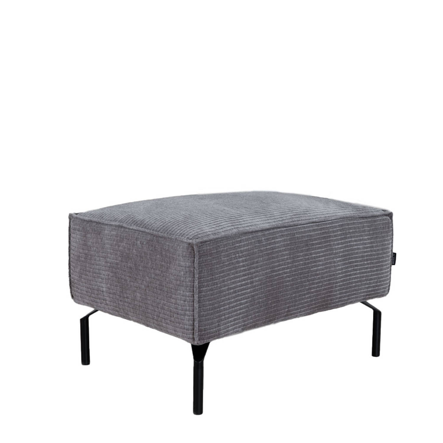 Bronx71® Hocker Kansas ribstof brave me taupe