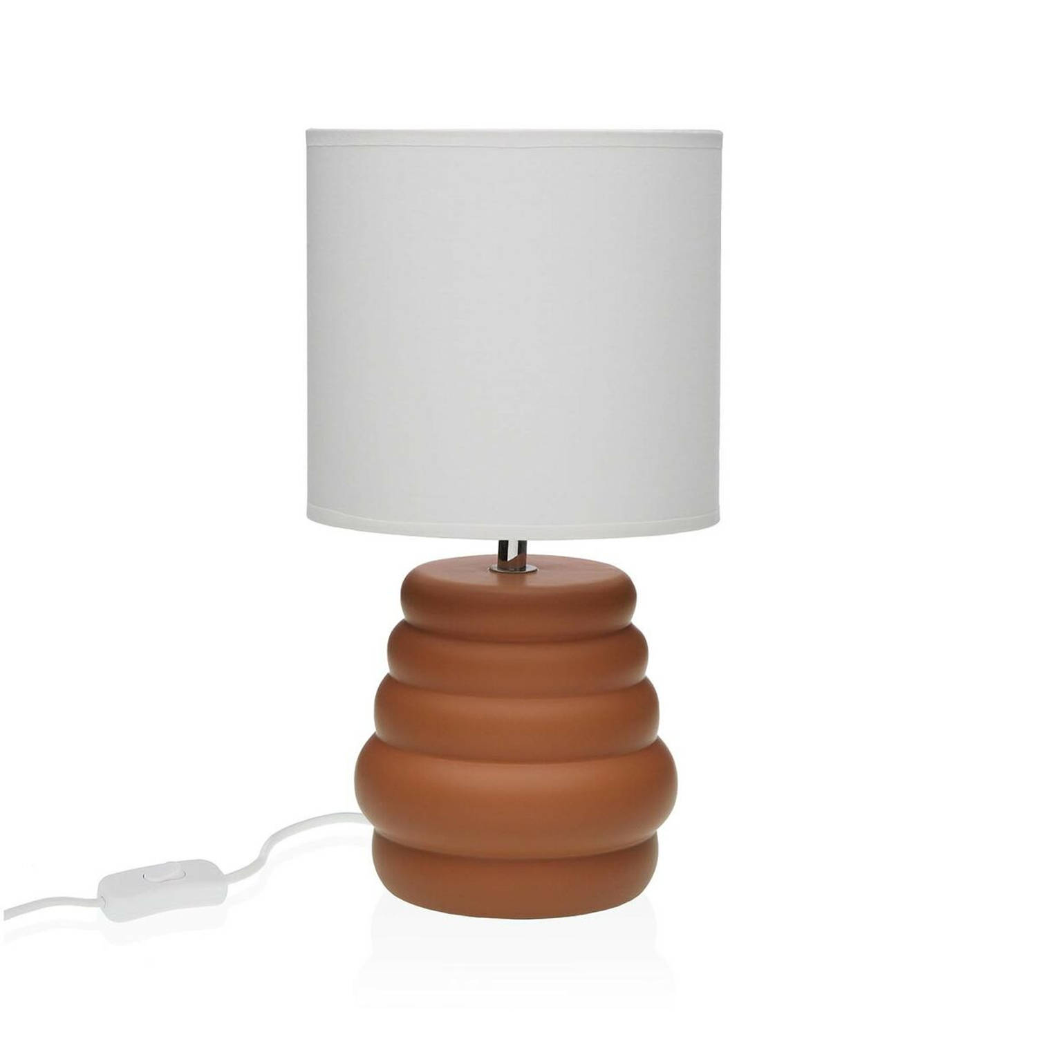 Bureaulamp Versa Terra cotta Keramisch 40 W 17 x 32,2 cm