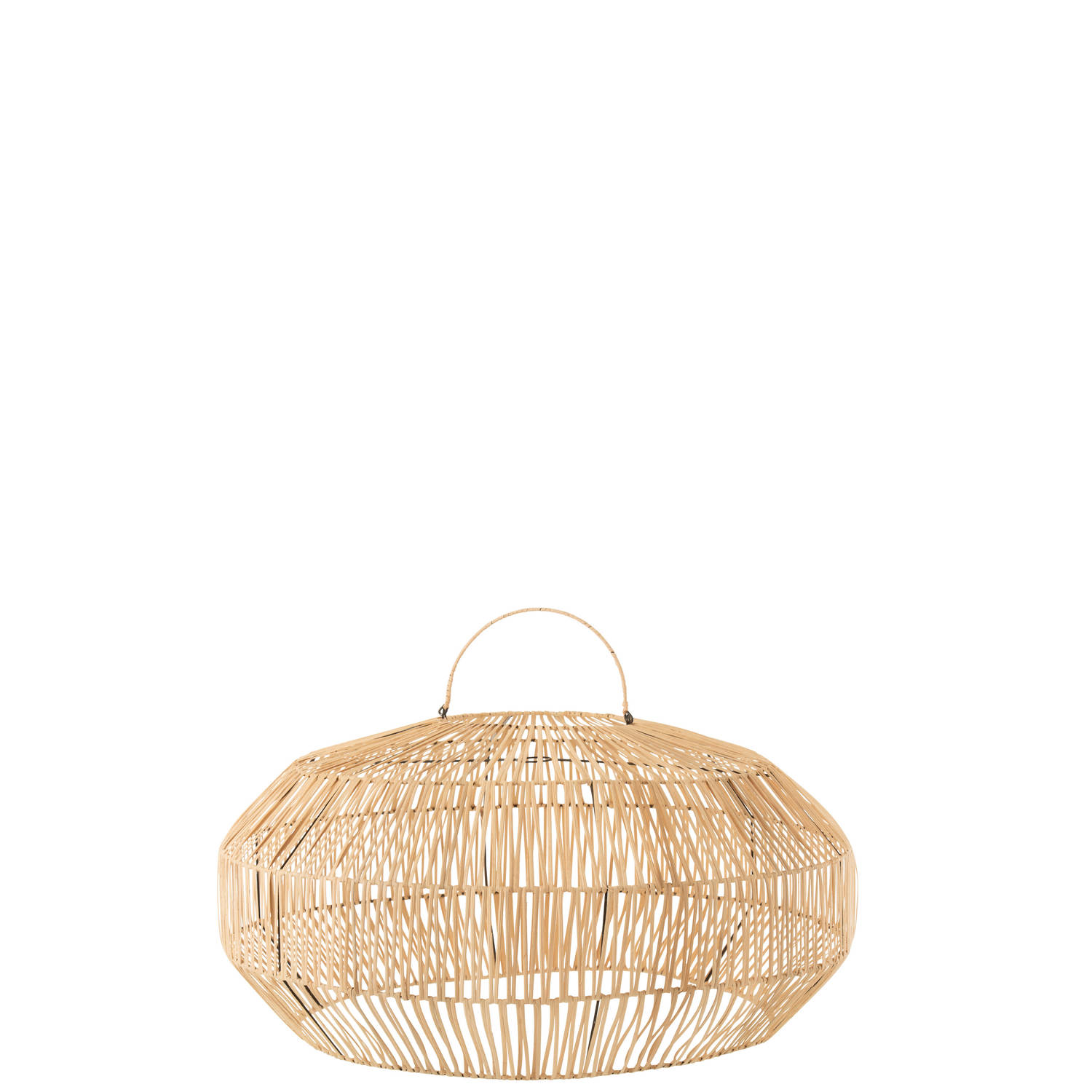 J-line - Lampkap Rotan Naturel Medium - 60x60x42cm