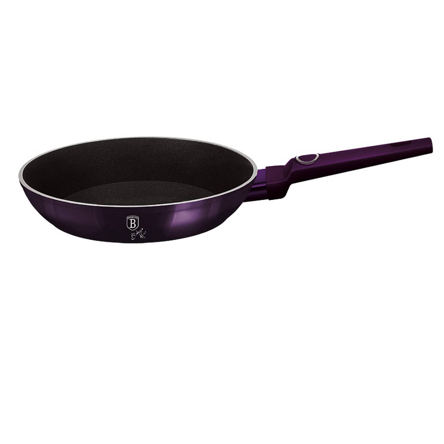 BerlingerHaus 6626 - Koekenpan - 28 cm - Purple eclipse collection