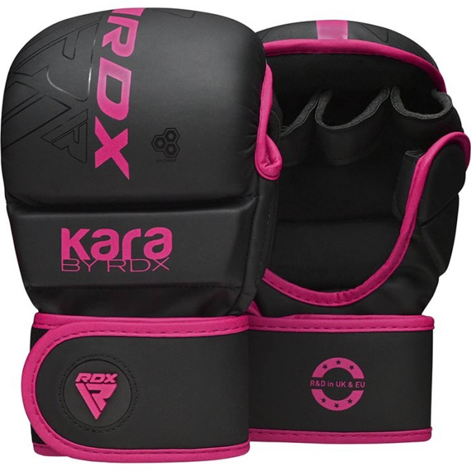 RDX Sports F6 Kara - MMA Bokshandschoenen - Training - Boksen - Kunstleer - Roze - S/M