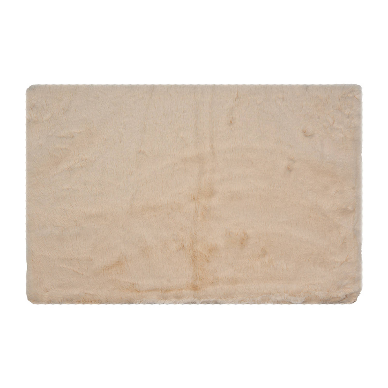 Clayre & Eef Vloerkleed 40x60 cm Beige Polyester