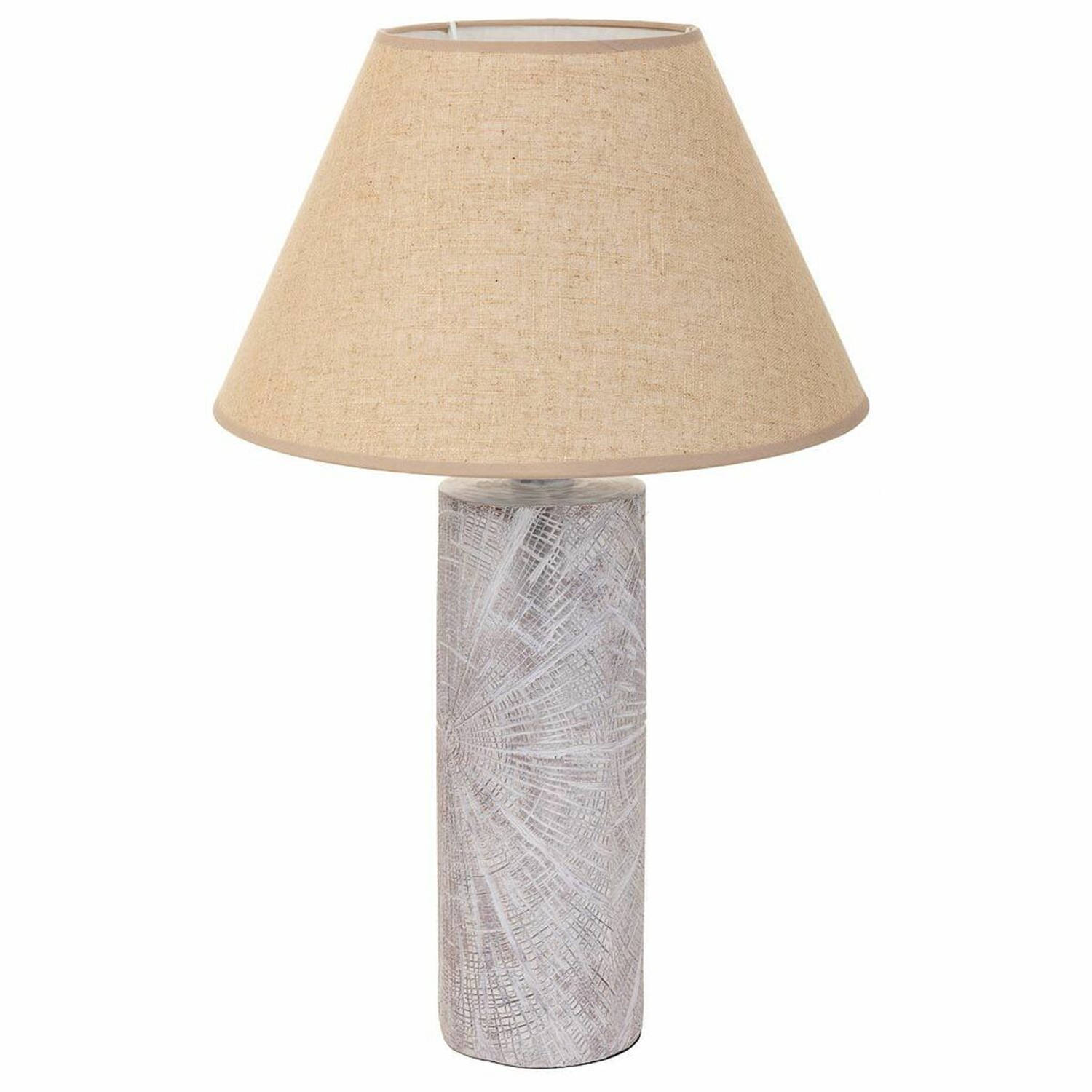 Bureaulamp Alexandra House Living Zilver Polyresin 220-240 V 14 x 51 x 14 cm