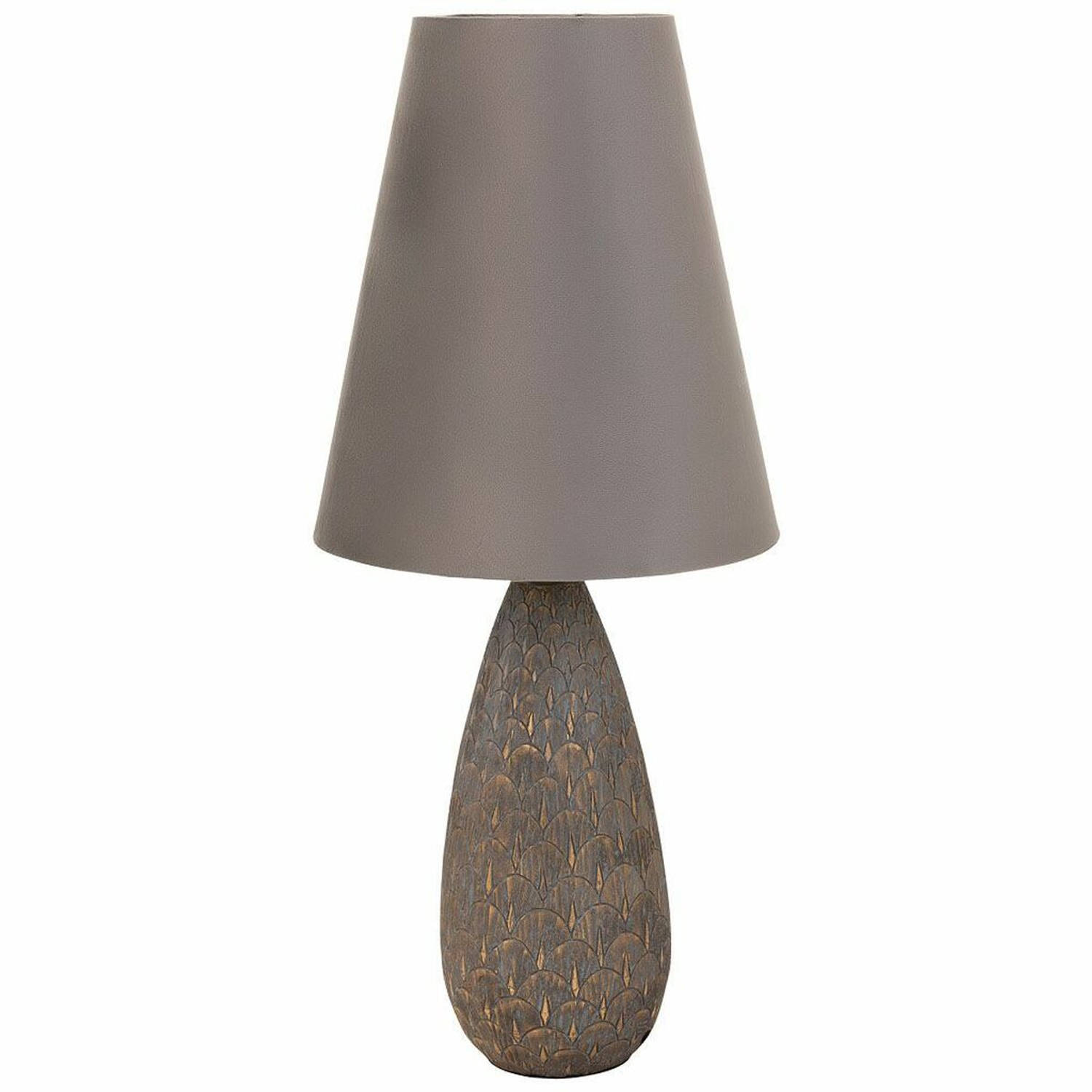 Bureaulamp Alexandra House Living Zilver Polyresin 220-240 V 18 x 46 x 18 cm