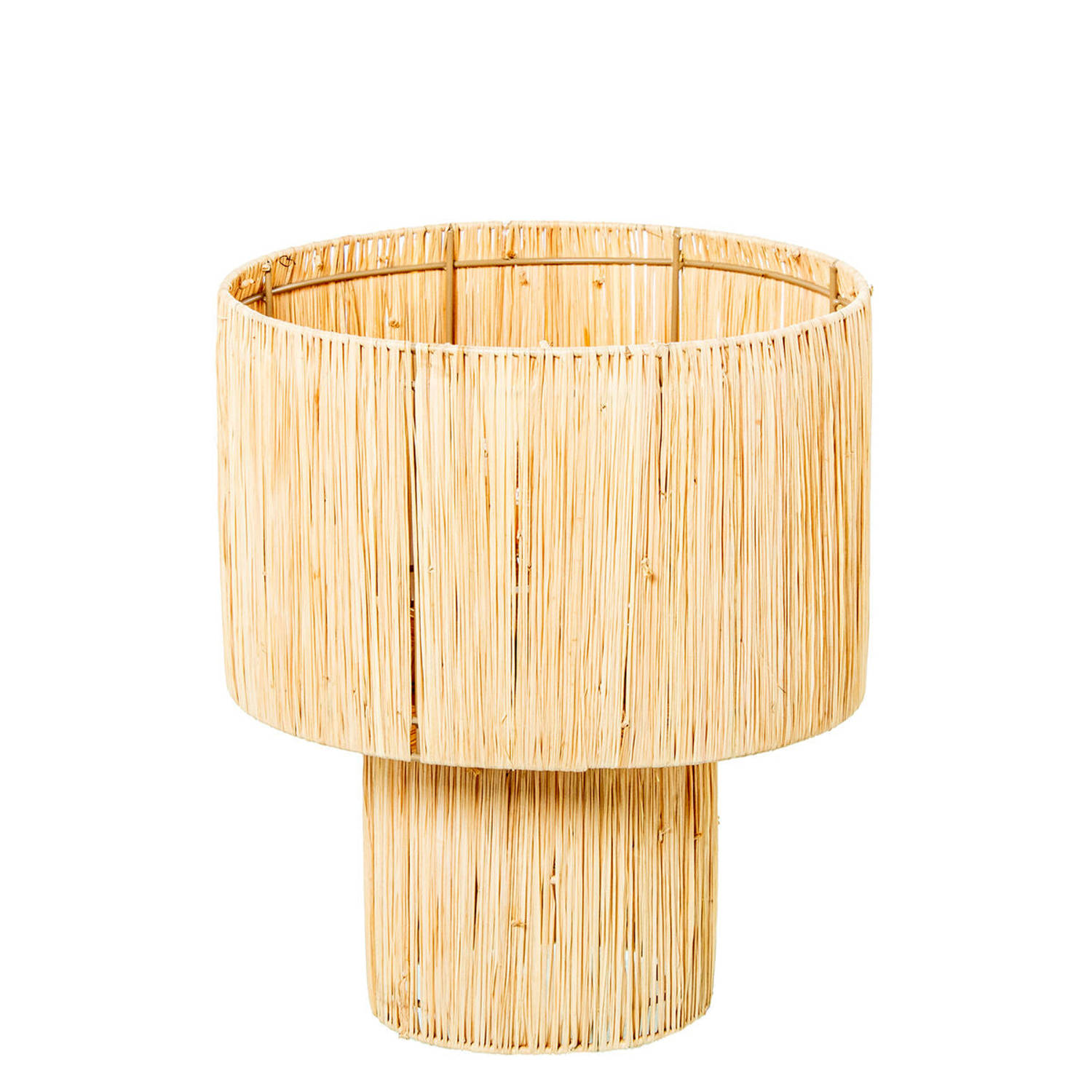 Bureaulamp Alexandra House Living Beige Natuurlijk vlechtwerk Rotan Natuurlijke Vezel 40 W 30 x 36 x 30 cm