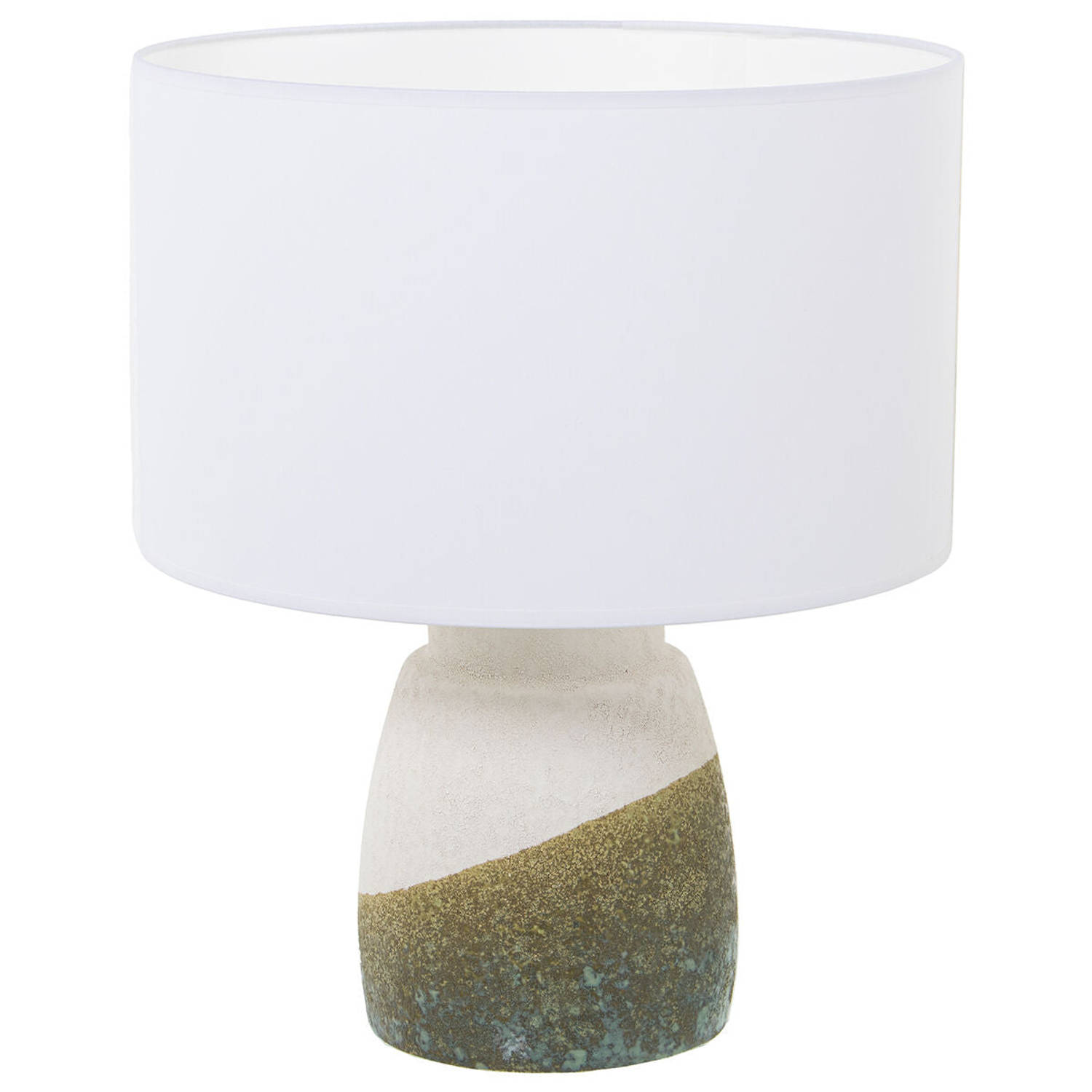 Bureaulamp Alexandra House Living Groen Beige Keramisch 60 W 35 x 42 x 35 cm