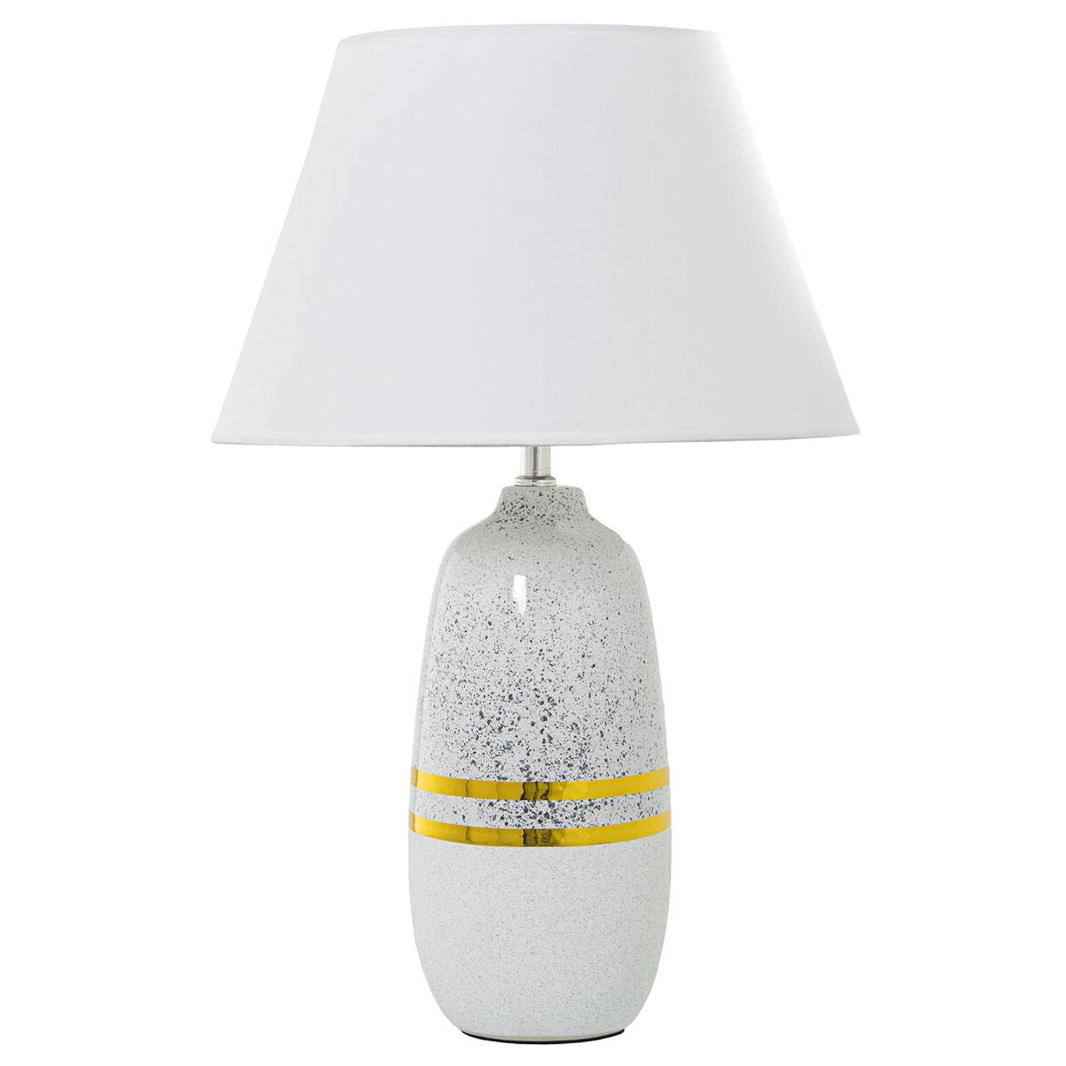 Bureaulamp Alexandra House Living Wit Zilverkleurig Keramisch 60 W 13 x 38 x 13 cm