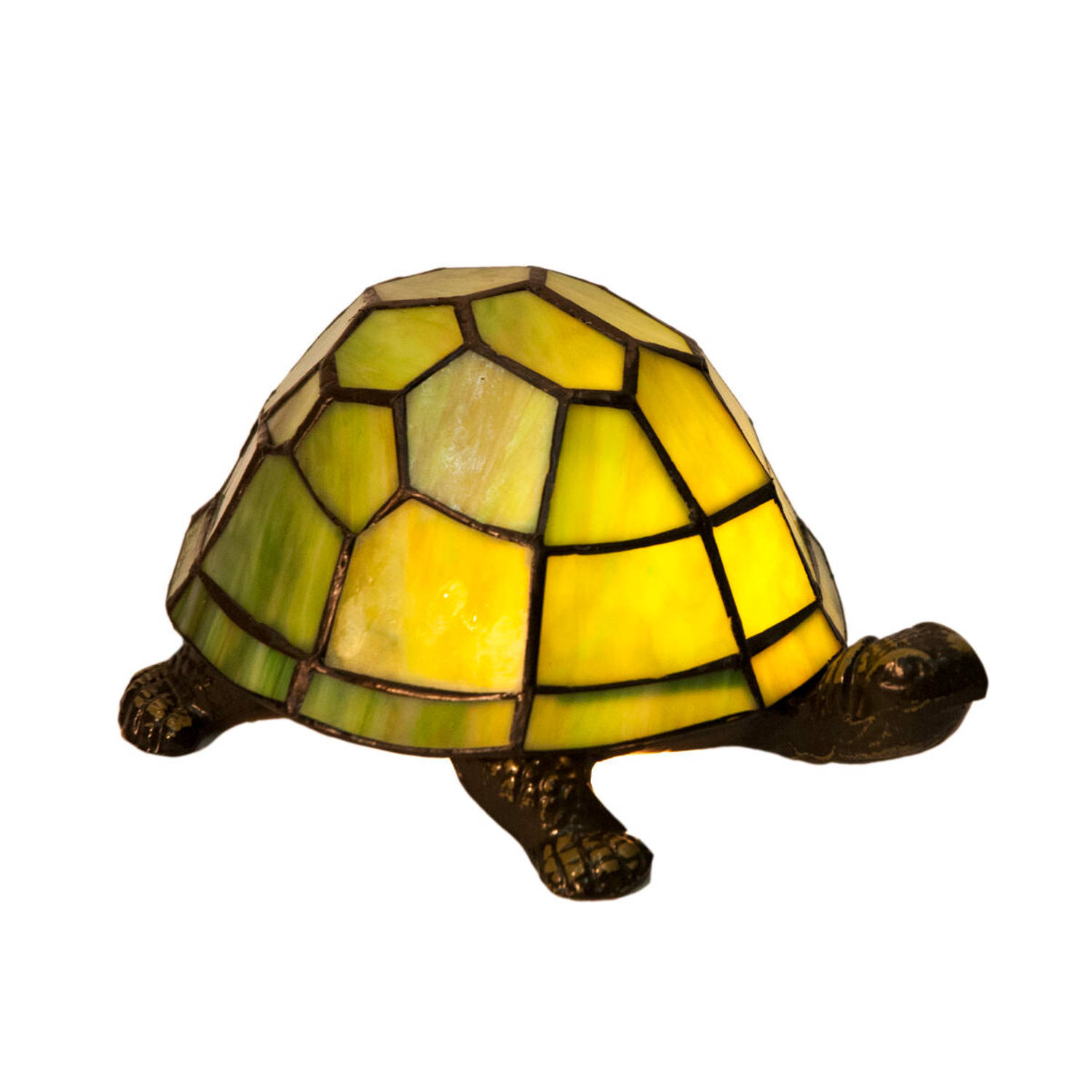 Bureaulamp Viro Tortuga Groen Zink 60 W 20 x 16 x 11 cm Schildpad