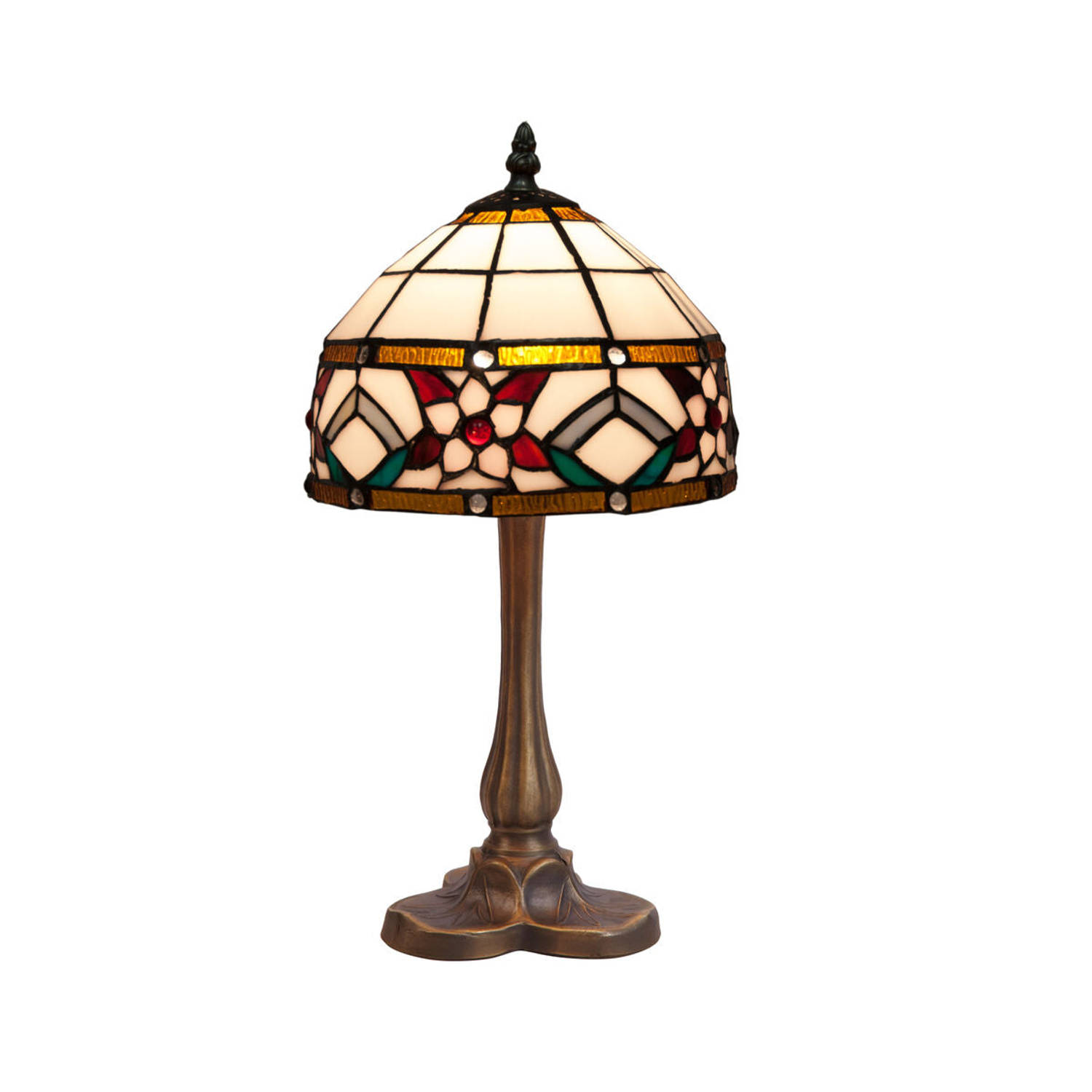 Bureaulamp Viro Museum Wit Zink 60 W 20 x 37 x 20 cm