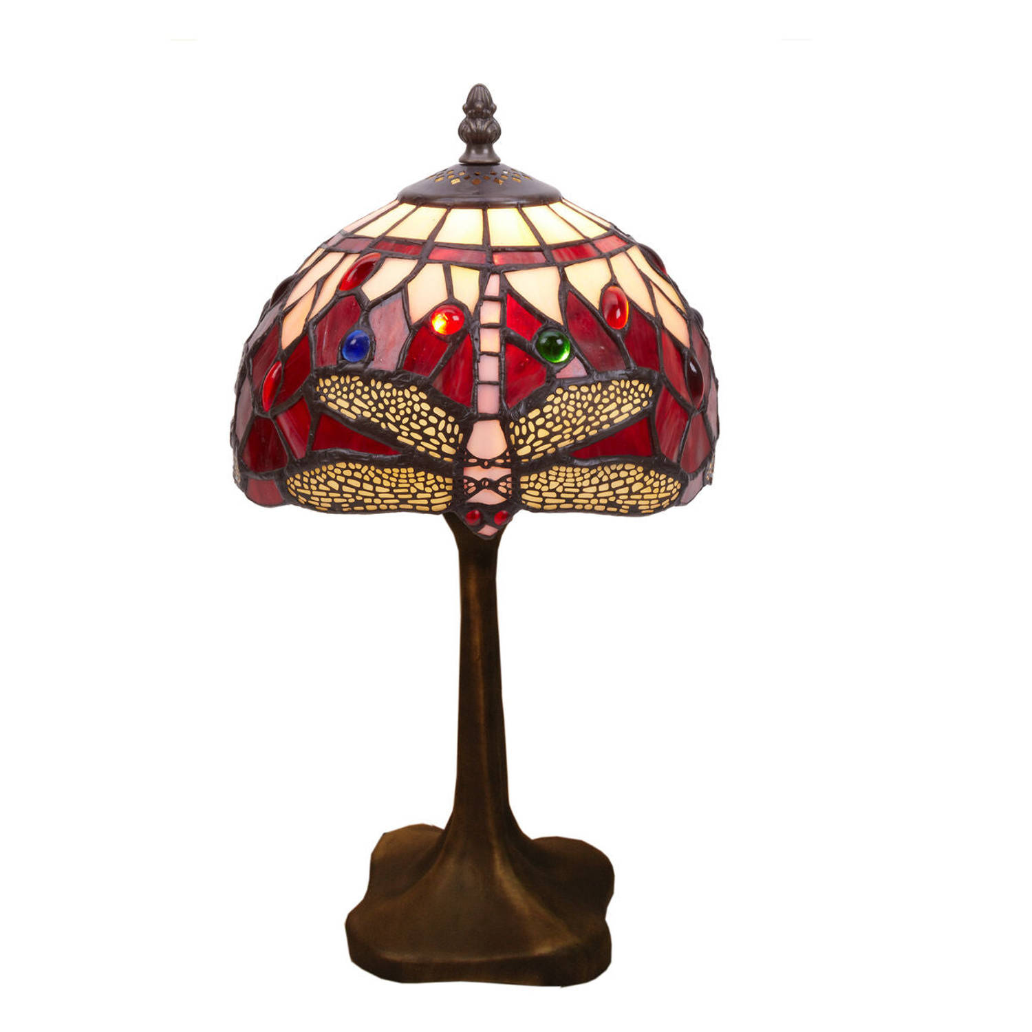 Bureaulamp Viro Belle Rood Zink 60 W 20 x 37 x 20 cm