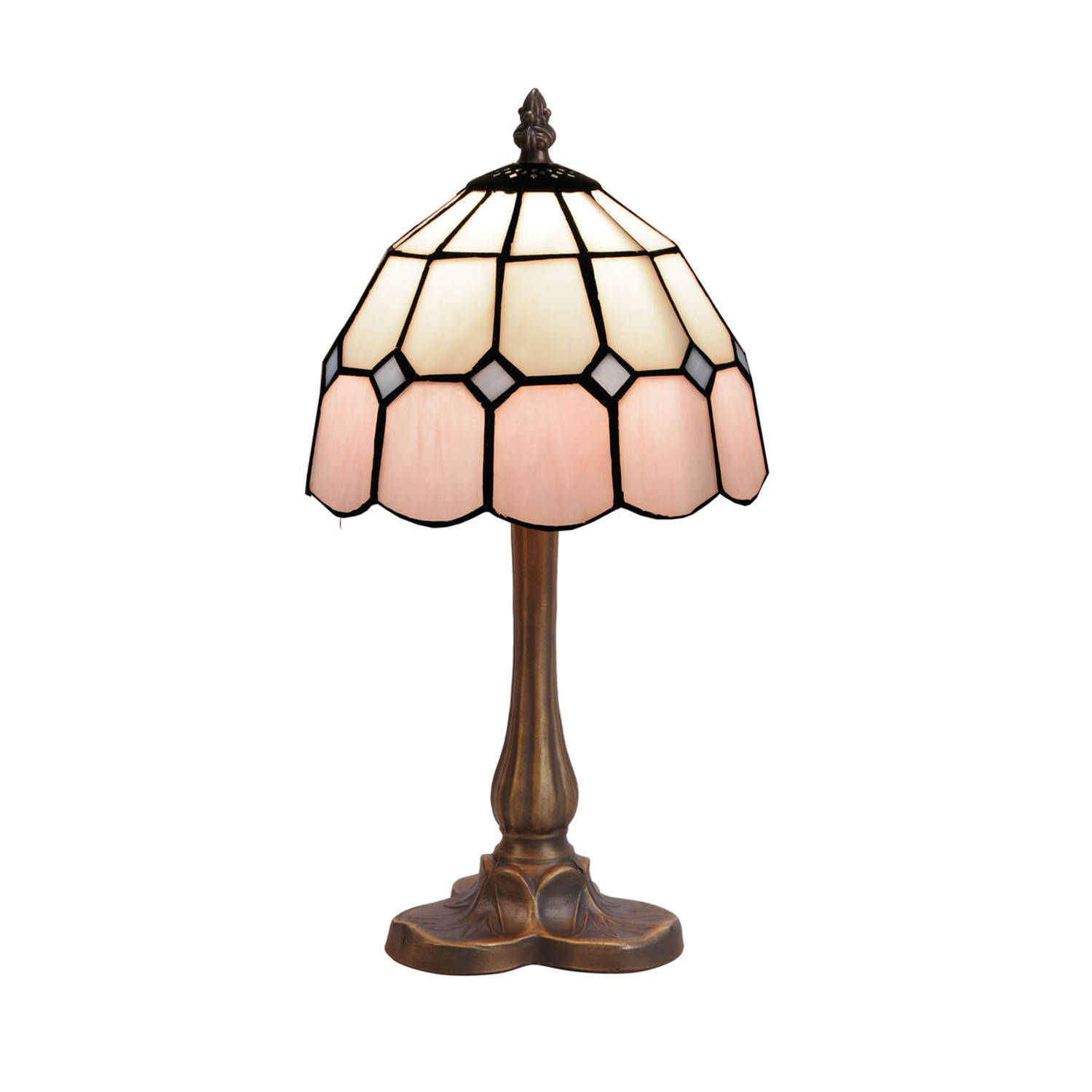 Bureaulamp Viro Pink Roze Zink 60 W 20 x 37 x 20 cm