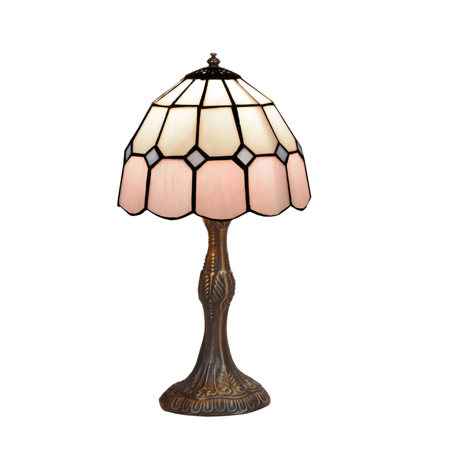 Bureaulamp Viro Pink Roze Zink 60 W 20 x 37 x 20 cm