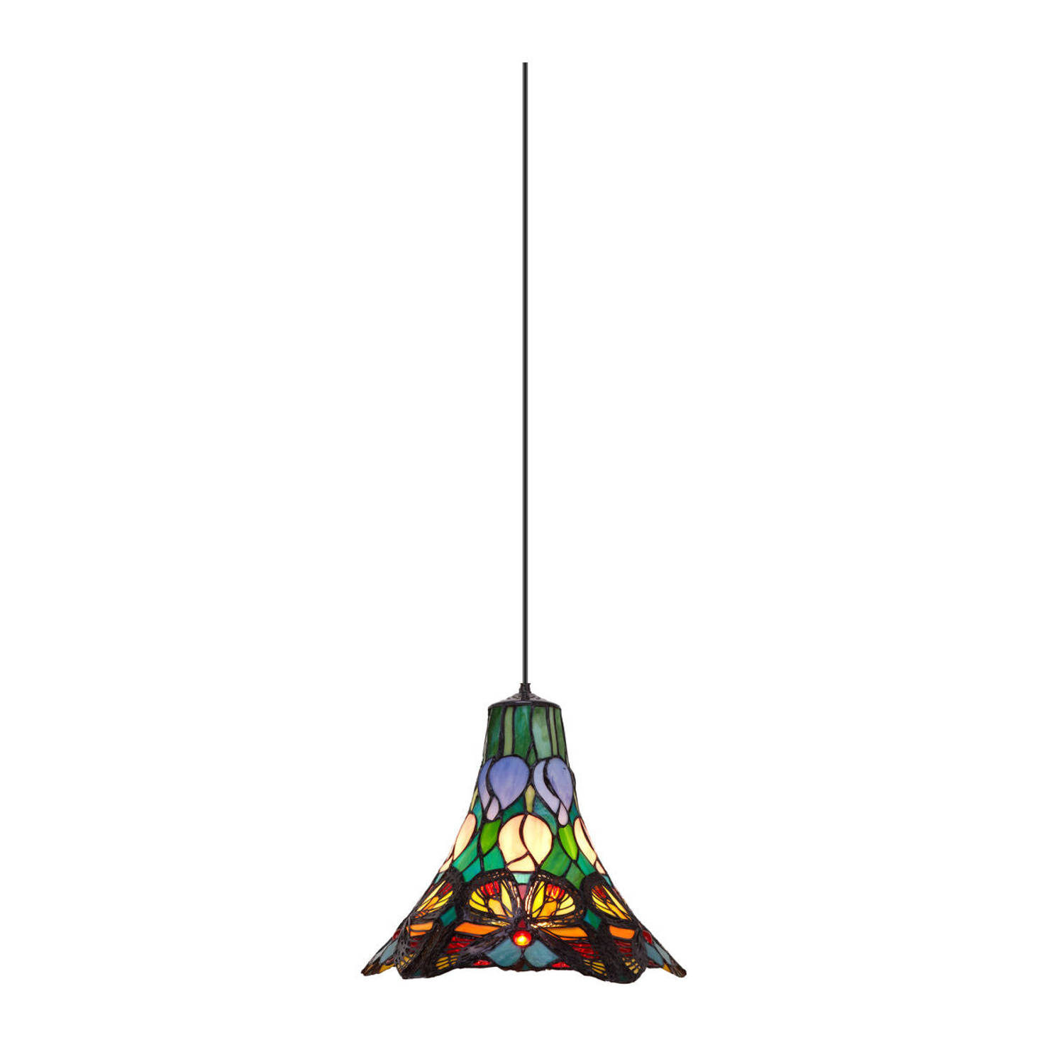 Plafondlamp Viro Multicolour Ijzer 60 W 25 x 21 x 25 cm