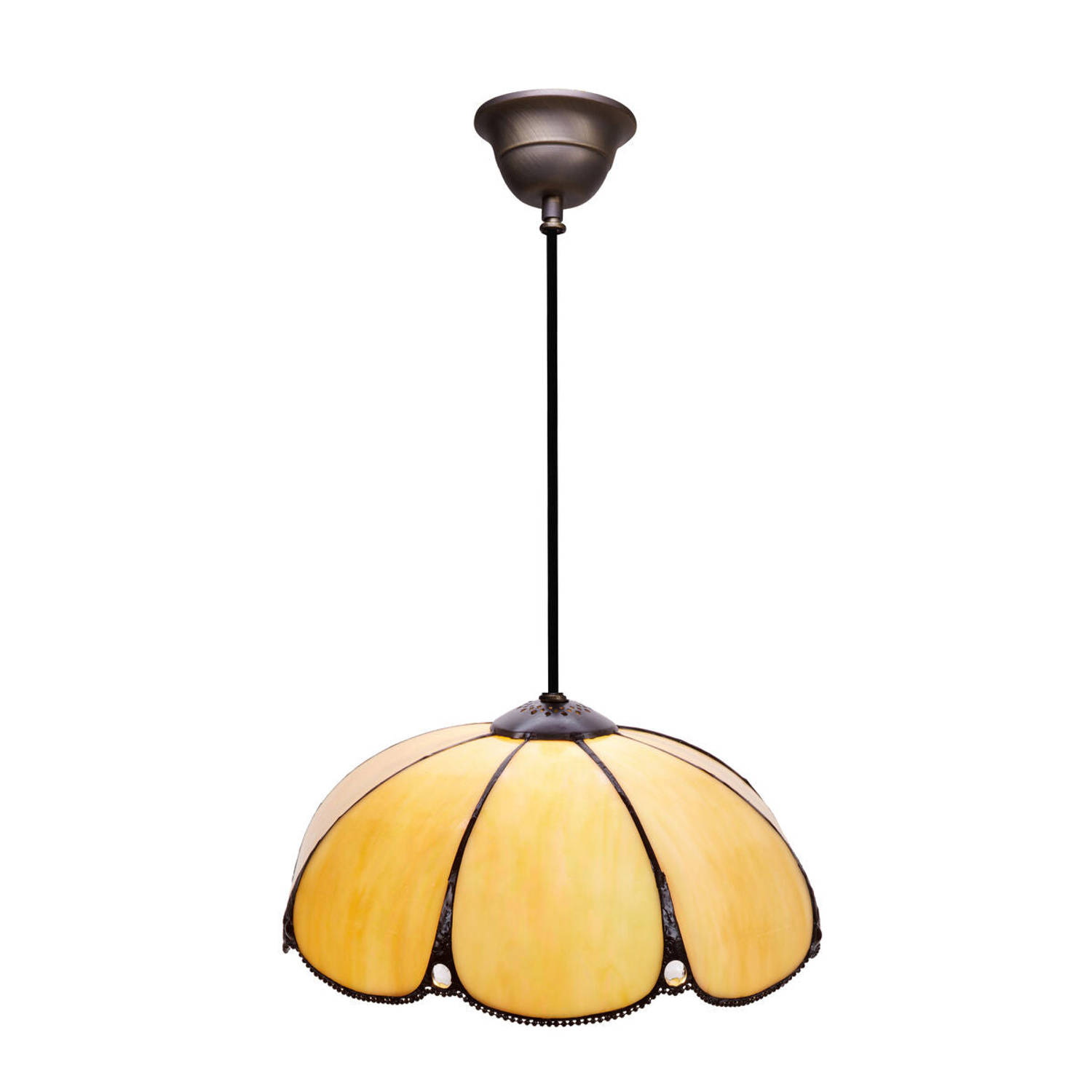 Plafondlamp Viro Beige Ijzer 60 W 30 x 30 x 30 cm