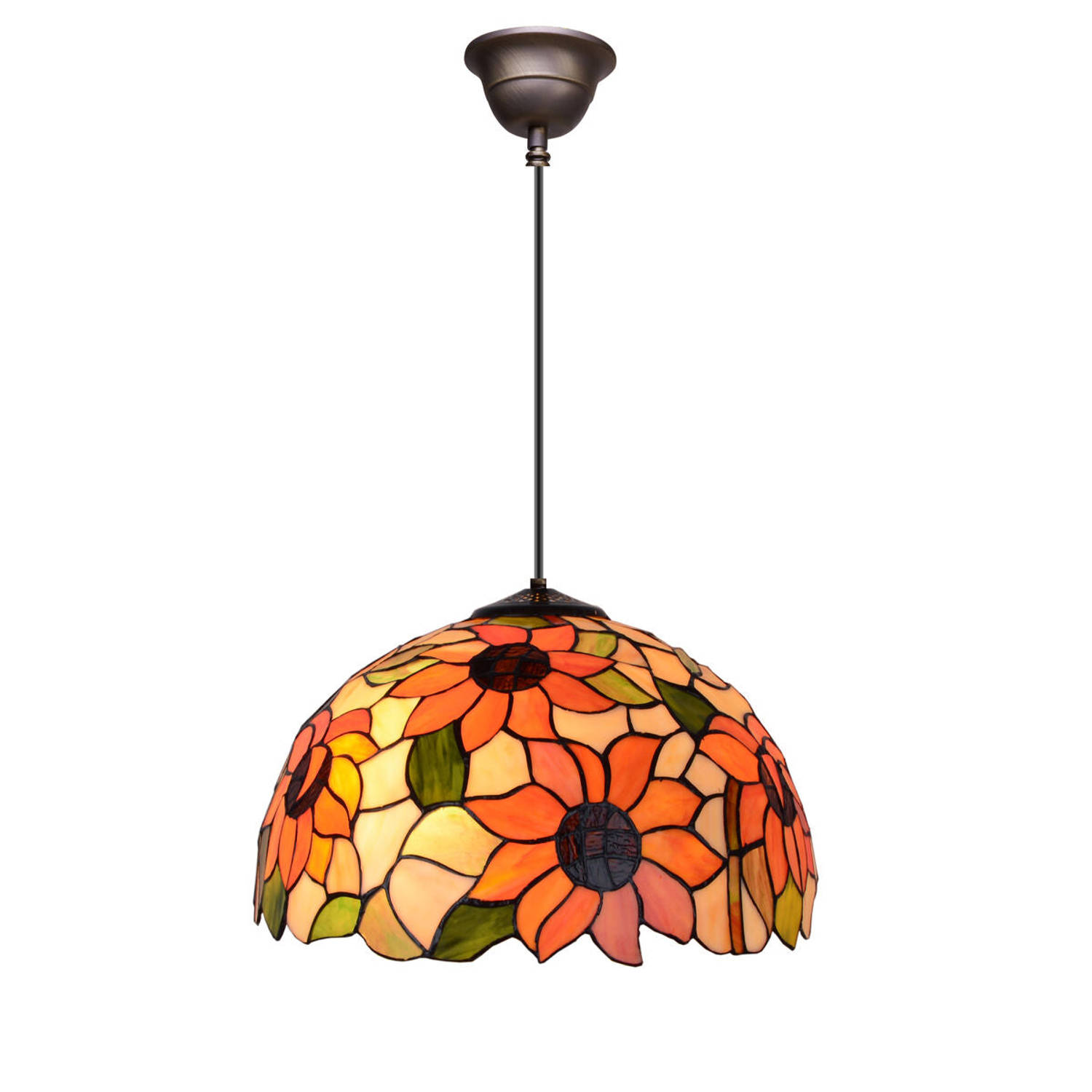 Plafondlamp Viro Multicolour Ijzer 60 W 30 x 30 x 30 cm