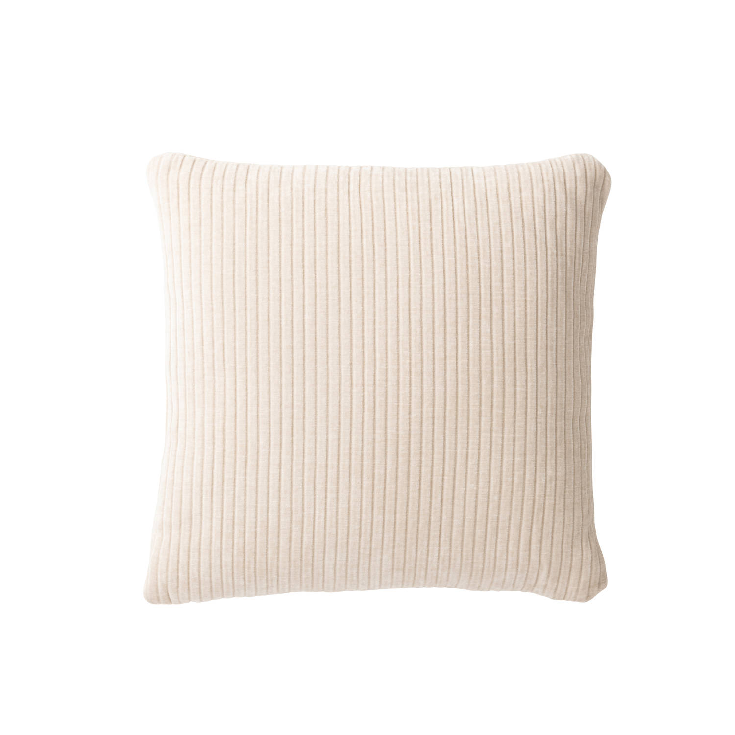 J-line - Kussen Ote Stof/schuim Beige - 45x45x5cm