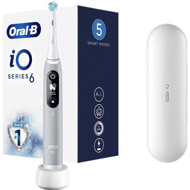 Oral-B iO 6N - Elektrische Tandenborstel - grijs