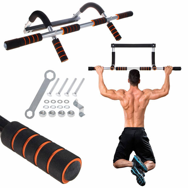 Springos Pull up bar Optrekstang 6 in 1