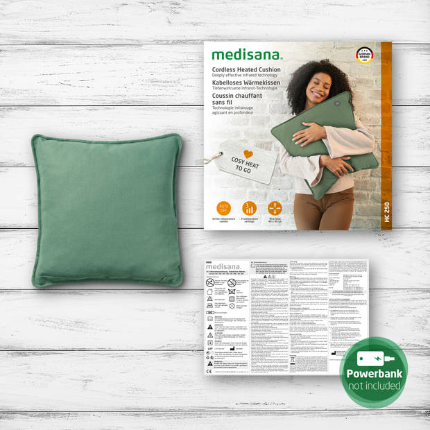 medisana HC 250 Warmtekussen - Groen