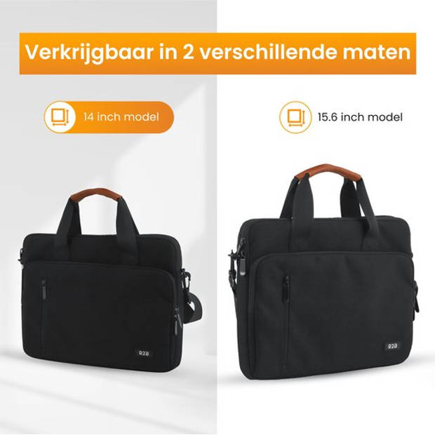 R2B Laptoptas 14 inch geschikt voor Laptops en Tablets - Laptoptas Dames & Heren - Laptophoes 14 inch - Laptoptassen