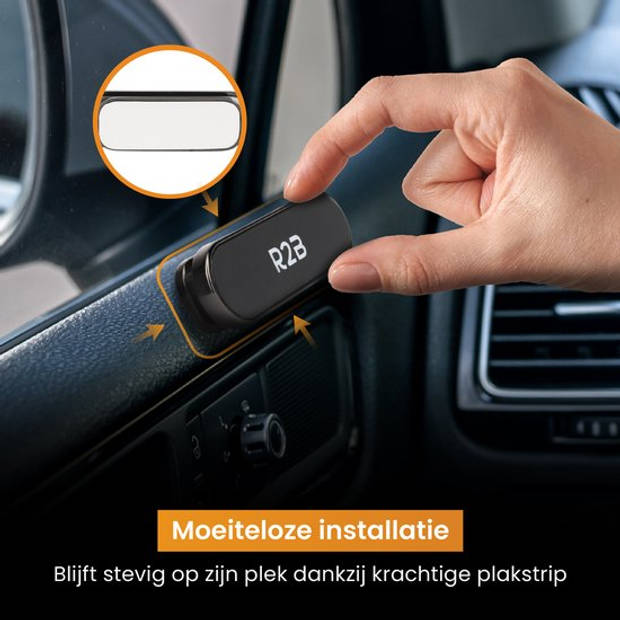 R2B Telefoonhouders Auto Magnetisch met 360 Graden rotatie - Voor Dashboard/Console - Gsm Houder Auto