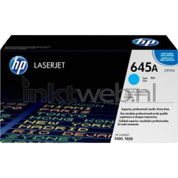 HP 645A cyaan toner