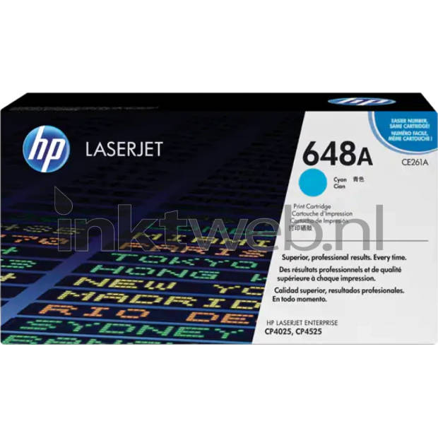 HP 648A cyaan toner