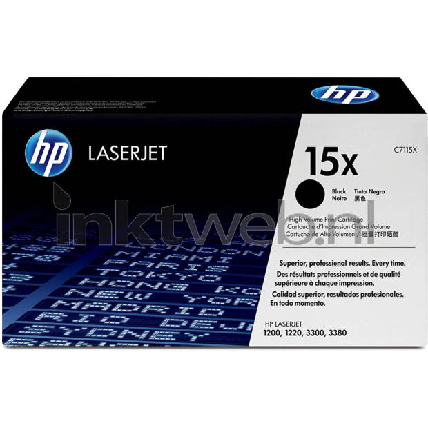 HP 15X hc zwart toner